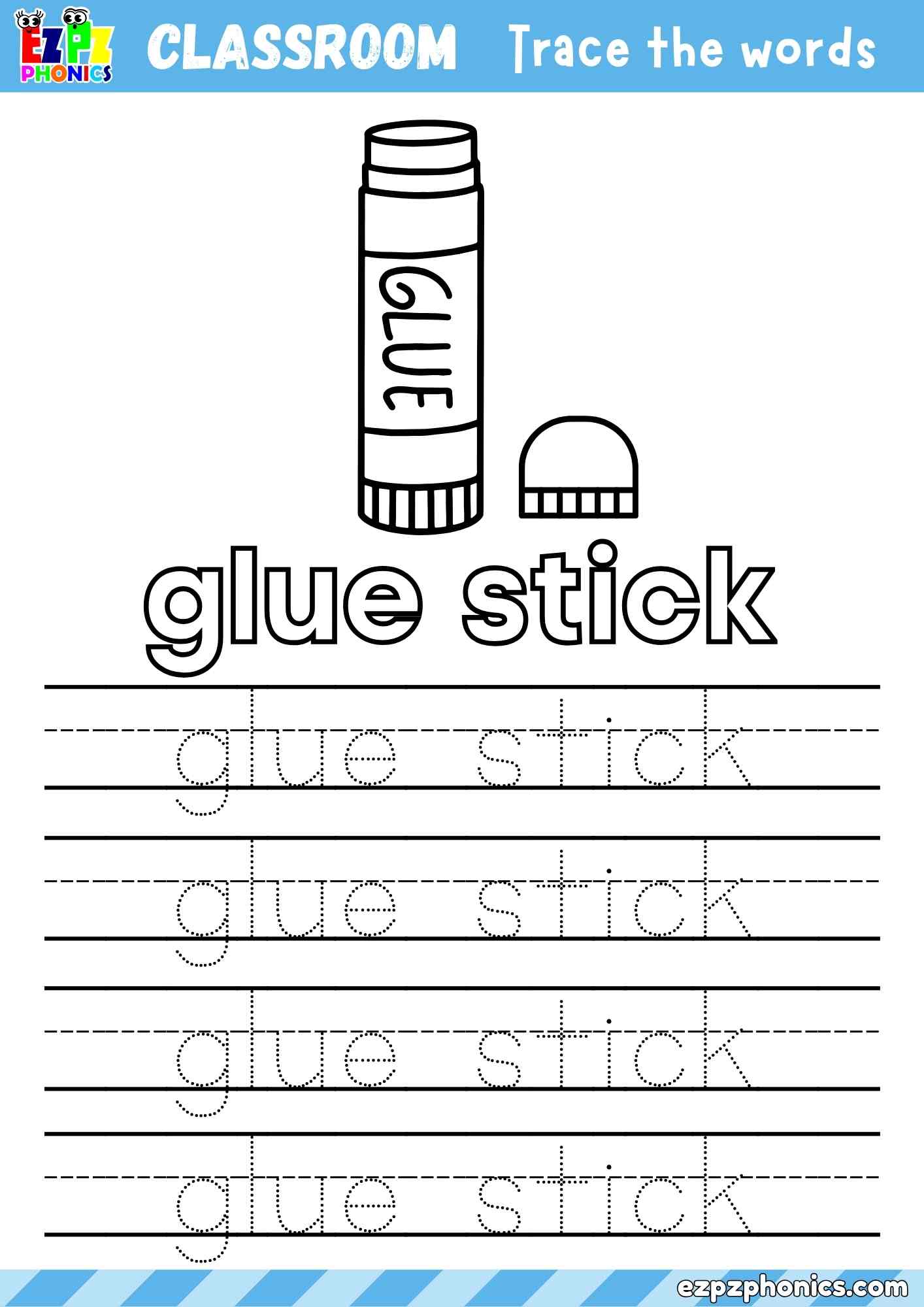 Classroom Objects First Words